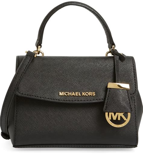 michael kors black white bag|michael kors handbags small black.